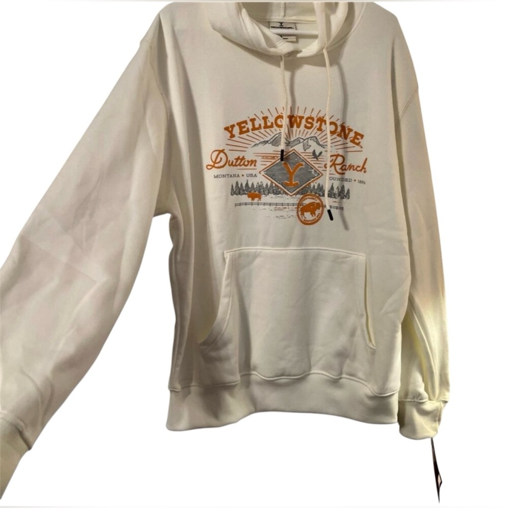 Yellowstone Dutton Ranch Hoodie, Size Large, NWT. - Picture 2 of 5